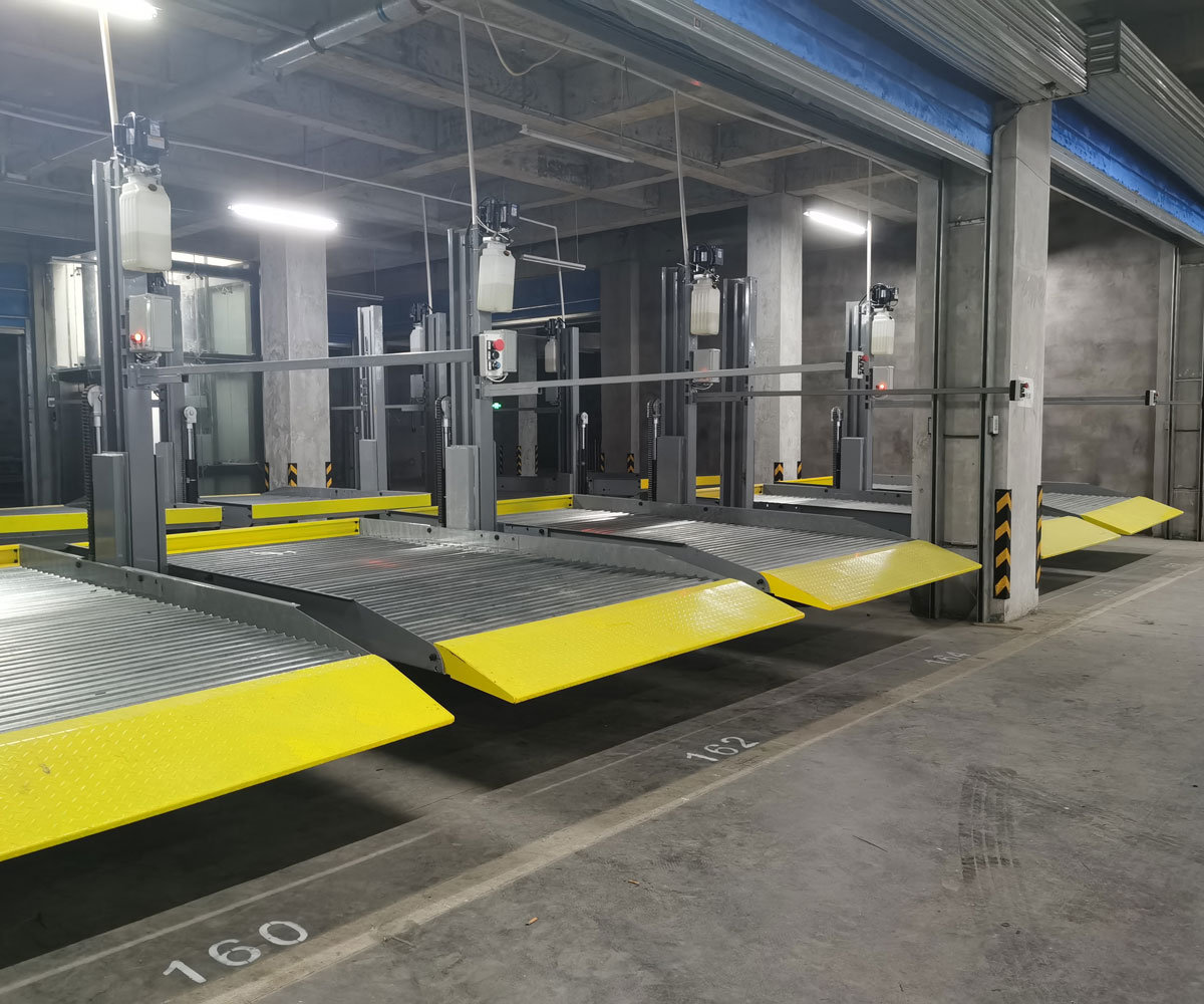 三層升降橫移式機(jī)械式停車位回購