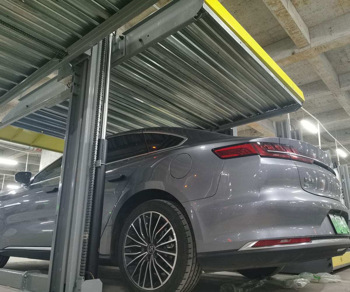 簡(jiǎn)易升降機(jī)械立體車庫過規(guī)劃