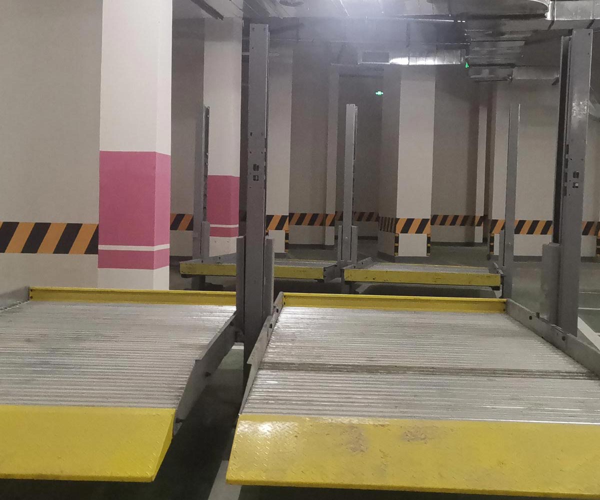 升降橫移停車立體車庫改造