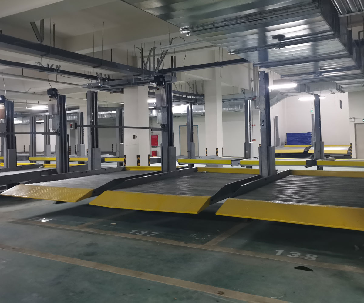 PSH升降平移機(jī)械式停車庫改造