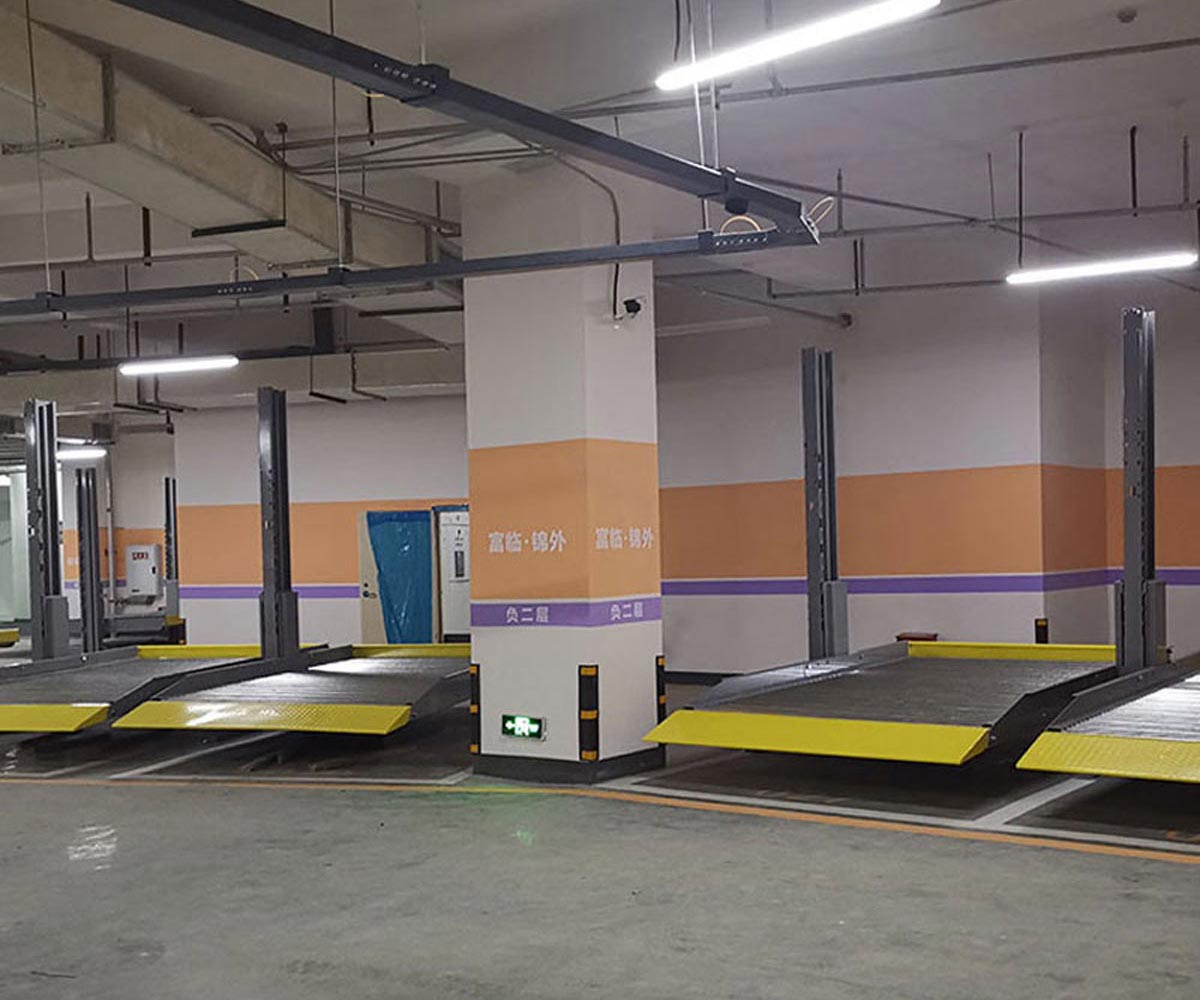 PSH升降平移式機(jī)械車庫(kù)改造