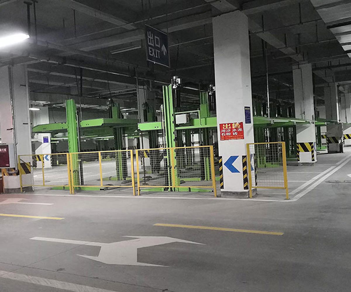 兩層升降平移機(jī)械停車庫維保