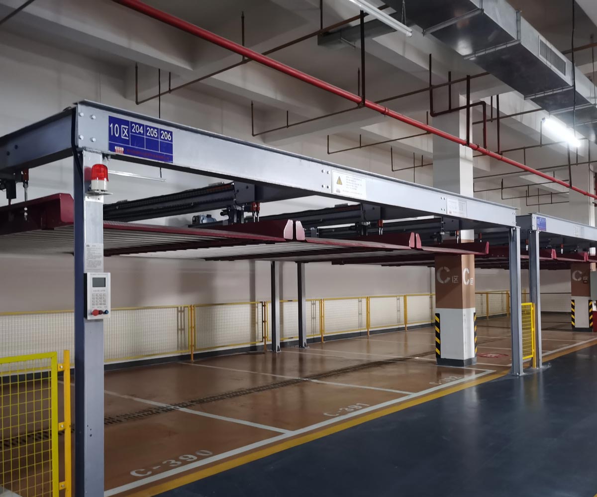 簡易升降機械停車庫