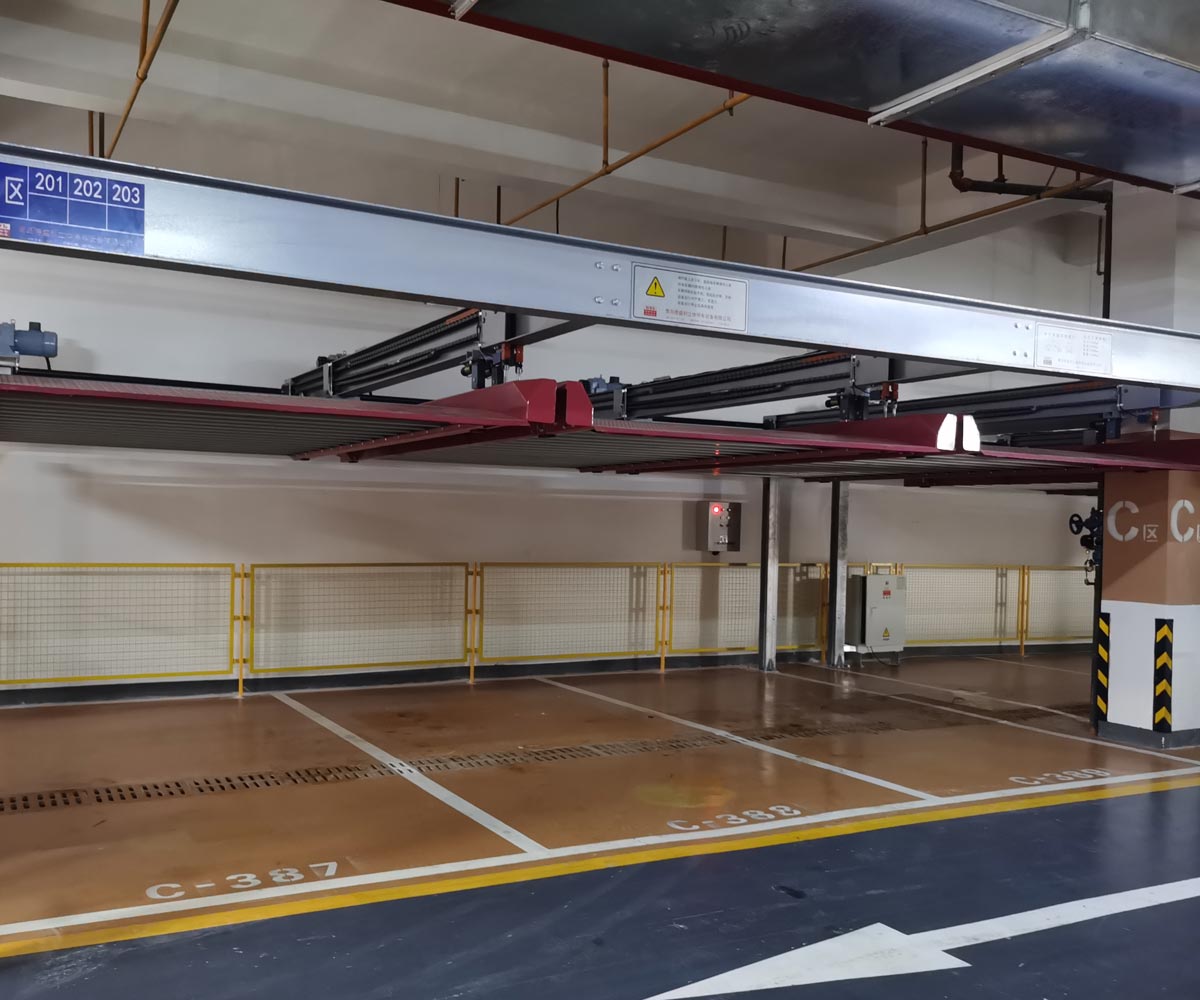 地下室簡易式機械停車位