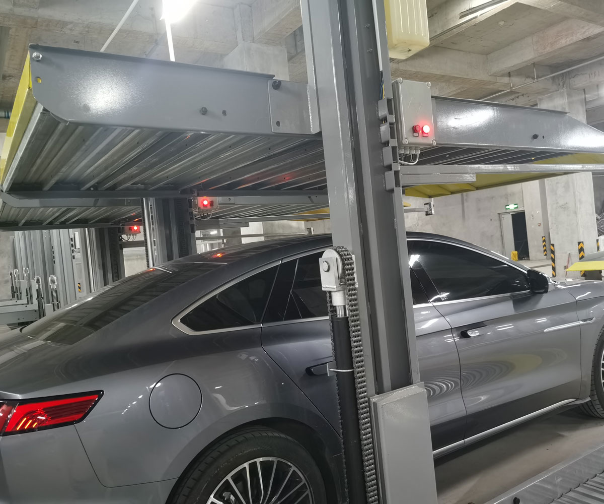 雙柱簡易式停車設(shè)備