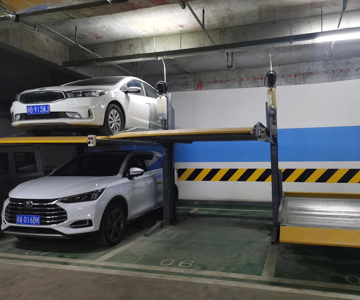 二層簡(jiǎn)易升降類(lèi)立體停車(chē)庫(kù)